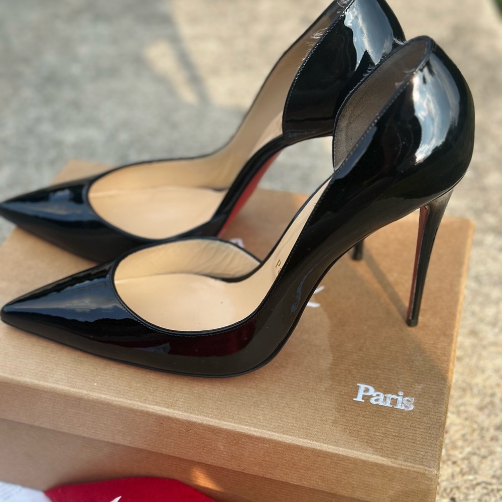 Christian Louboutin Black Stiletto Heels - Picture 5 of 10